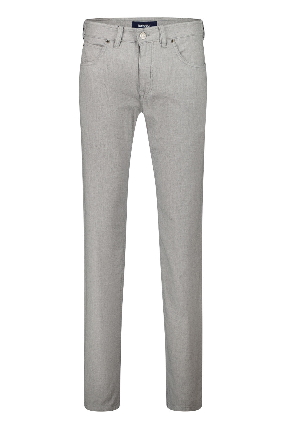 Gardeur - Bill-3 Modern Fit 5-Pocket Jeans Grijs - 38/34 - Heren