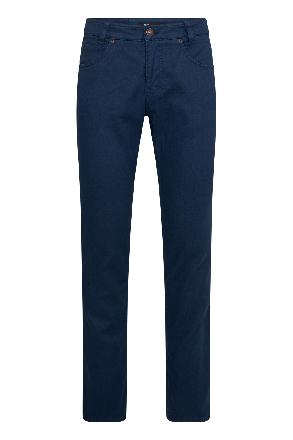 Gardeur - Bill-3 Modern Fit 5-Pocket Jeans Marine - 38/30 - Heren